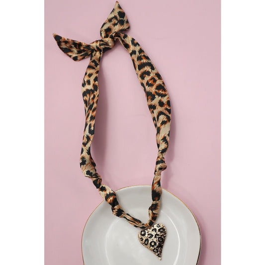 Charm Scarf Necklace