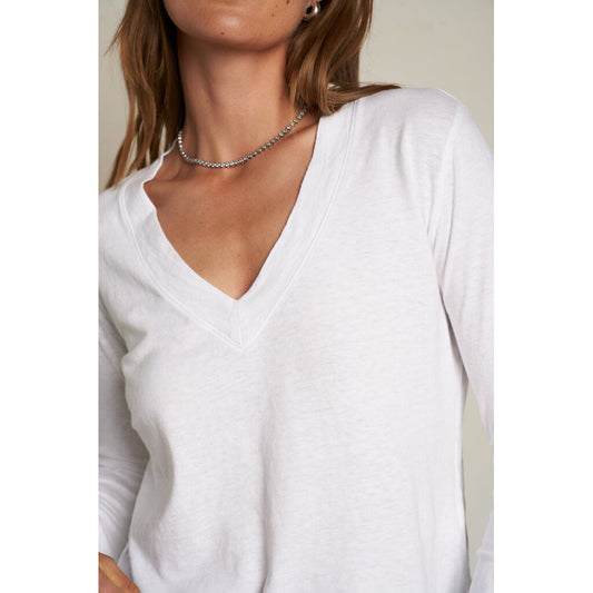 Fiona- Long Sleeve V Neck