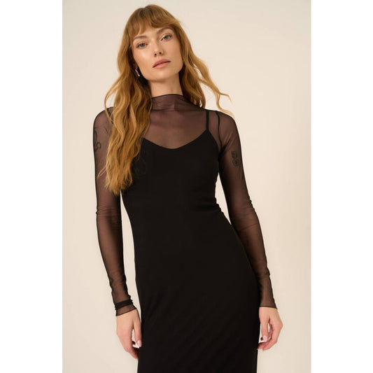 Shibon Layered Mesh Dress