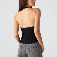 Juvia Top-Black