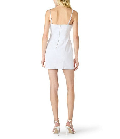 Gisella Dress-White