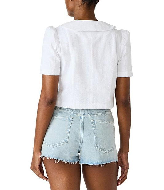 Barrette Top-White
