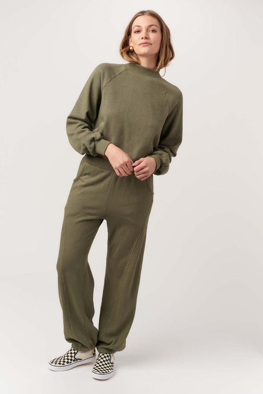 Time to Chill Mock Neck Sweatshirt