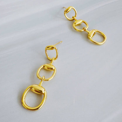 Link Drop Earrings