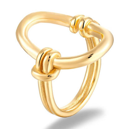 Cameron Statement Ring-Gold