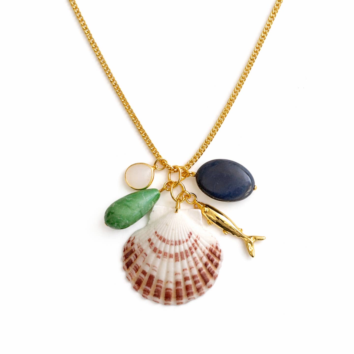 Coastal Charm Shell Necklace