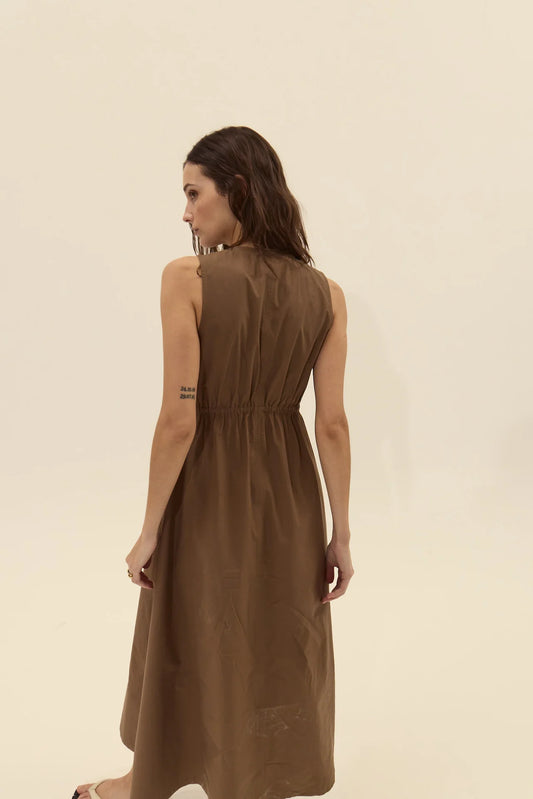 Rubbens Dress-Chocolate