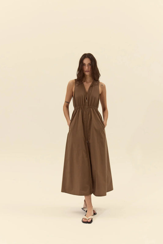 Rubbens Dress-Chocolate