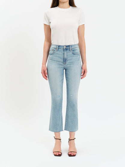 Shy Girl High Rise Crop Flare-Newlight