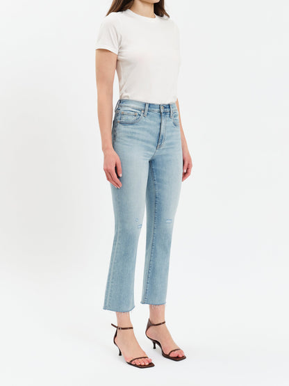Shy Girl High Rise Crop Flare-Newlight