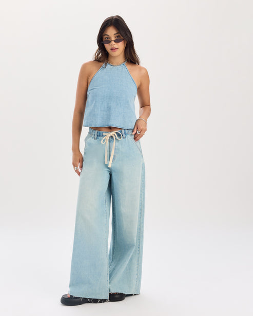 Cabana Wide Leg Pull On