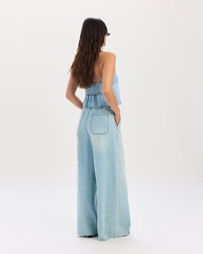 Cabana Wide Leg Pull On