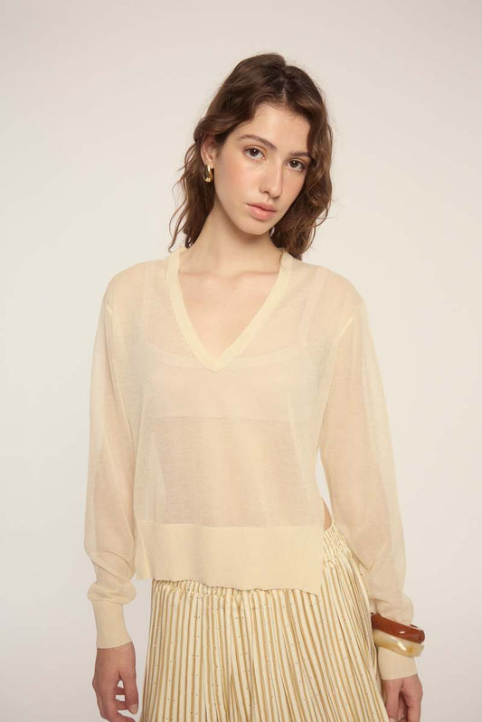 Granadella Sweater-Ecru