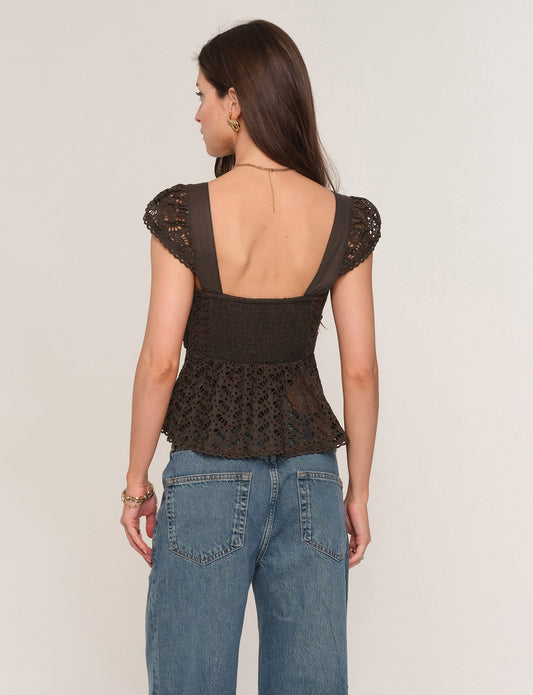 Gracelyn Top-Coco