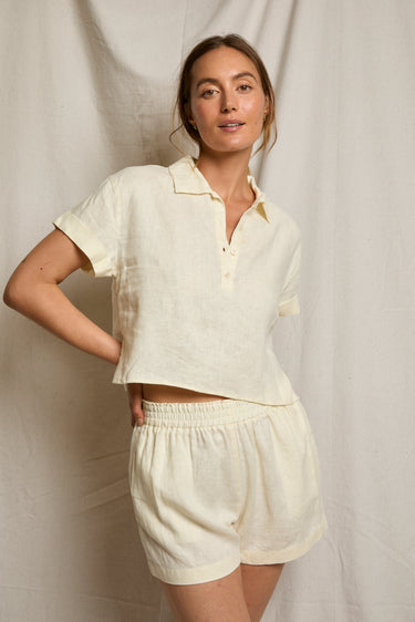 Tabitha Collared Tee