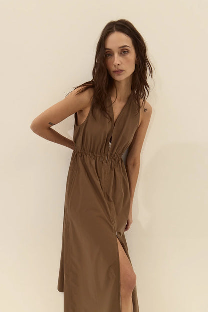 Rubbens Dress-Chocolate