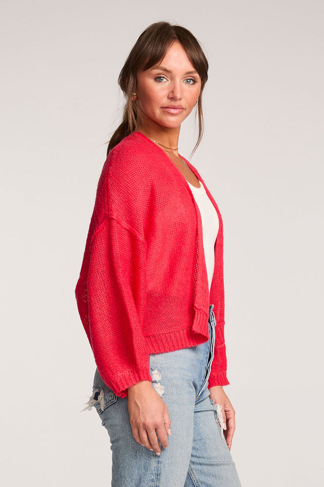 Aden Sweater-Vintage Red