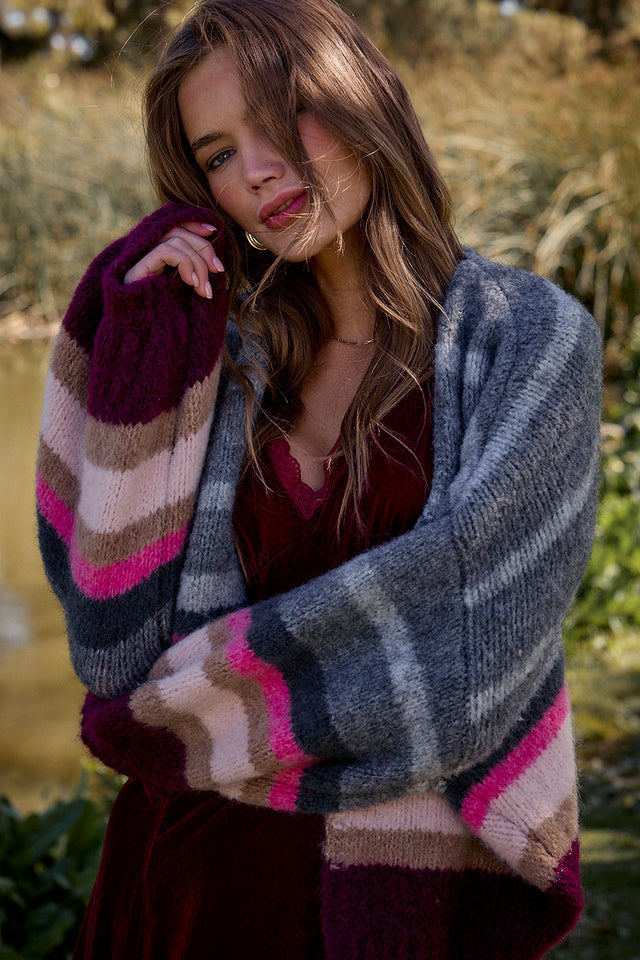 Aden Bold Stripe Sweater