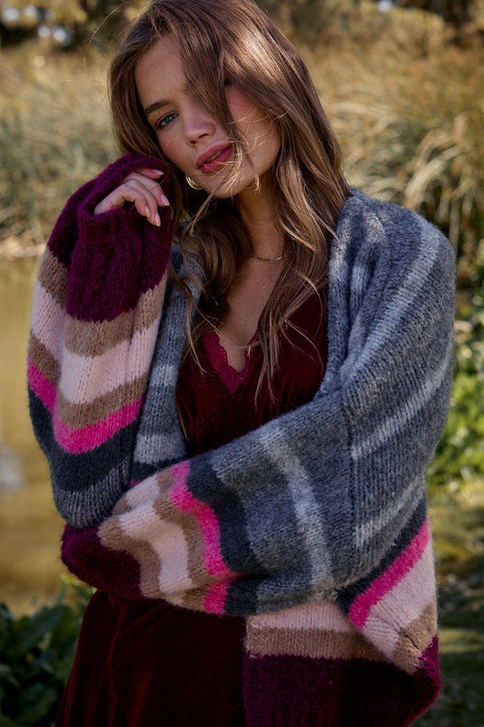 Aden Bold Stripe Sweater