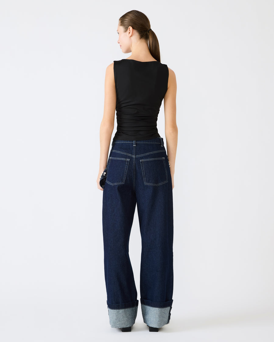Adair Knit Top-Black