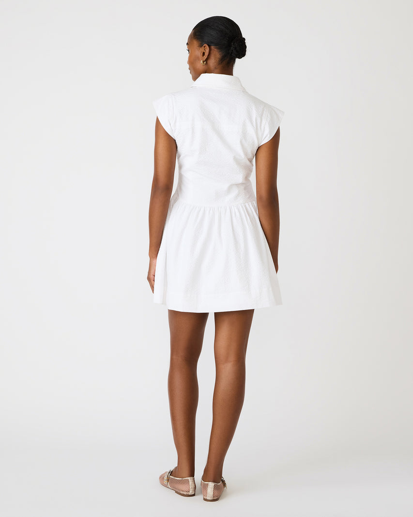 Gracyn Dress-White