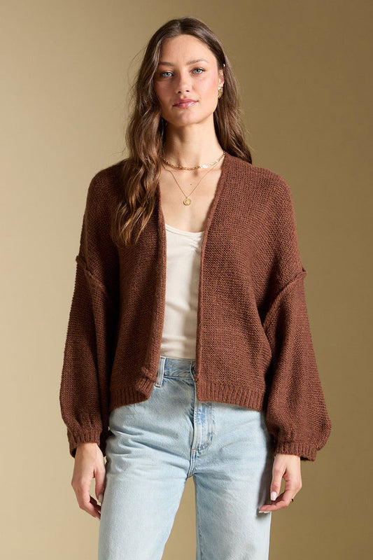 Aden Sweater-Chocolate