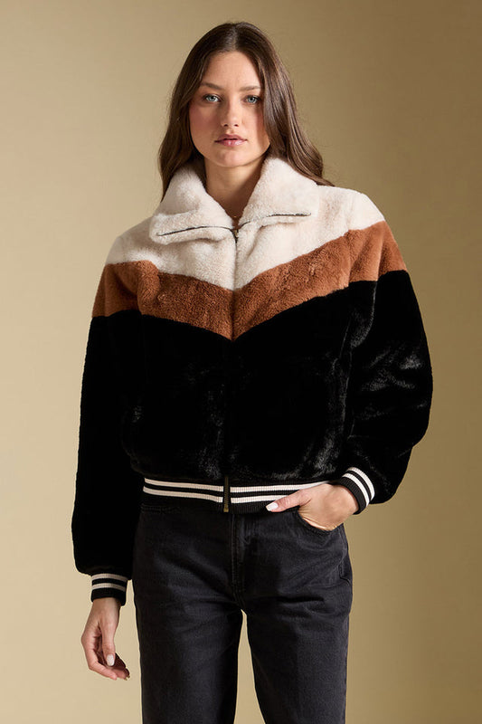 Kaira Jacket-Natural Black
