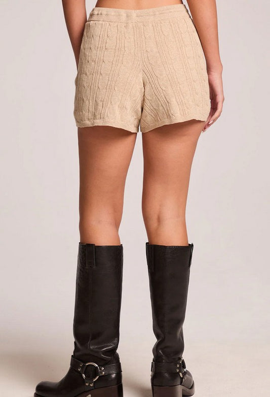 Evie Shorts-Khaki