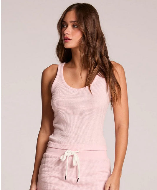 Prescot Tank Top-Pink Salt