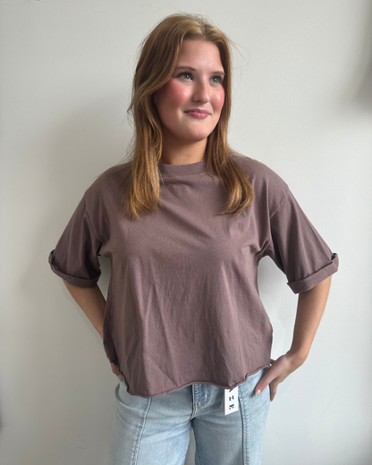 Izzy Elbow Sleeve Tee