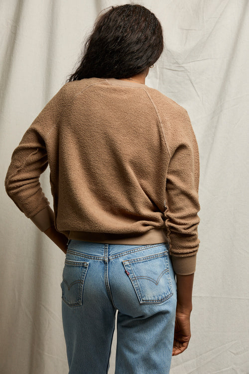 Ziggy Fleece Crewneck-Mocha