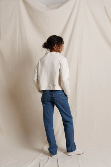 Arden Mock Neck-Sugar