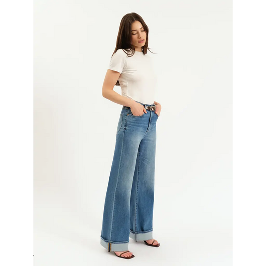 Far Out High Rise Wide Leg - Big Break