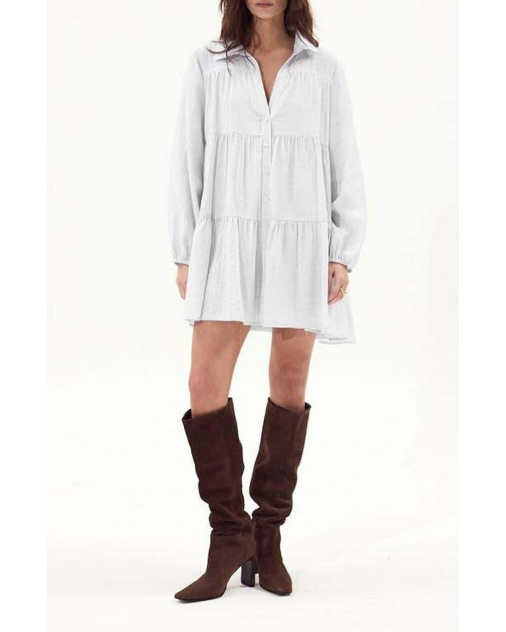 Gomera Dress-Off White