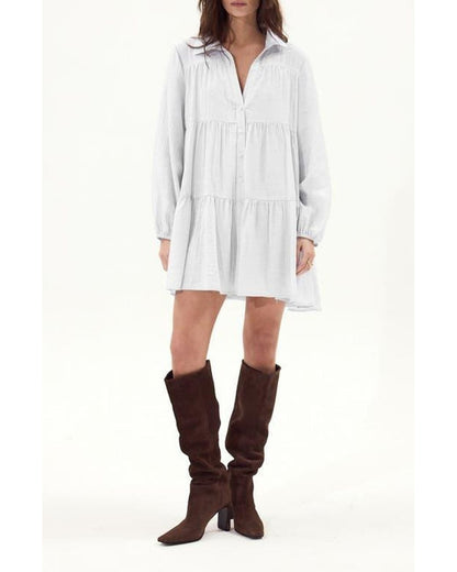 Gomera Dress-Off White