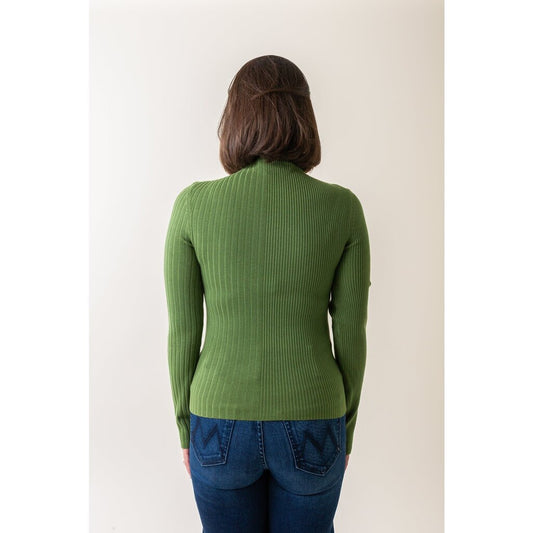 Nate Halfneck Sweater Green