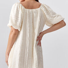 Felina Puff Sleeve Mini Dress