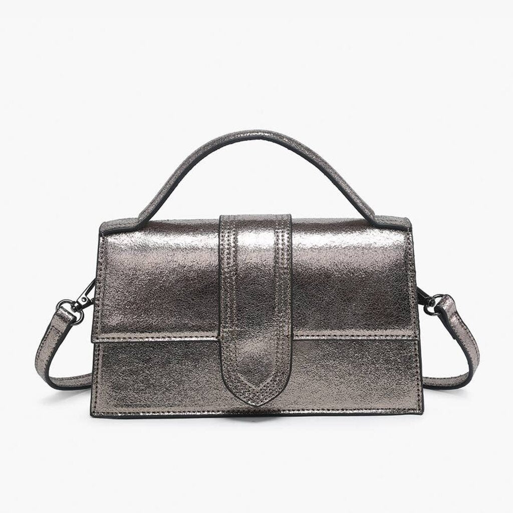 Capri Metallic Satchel