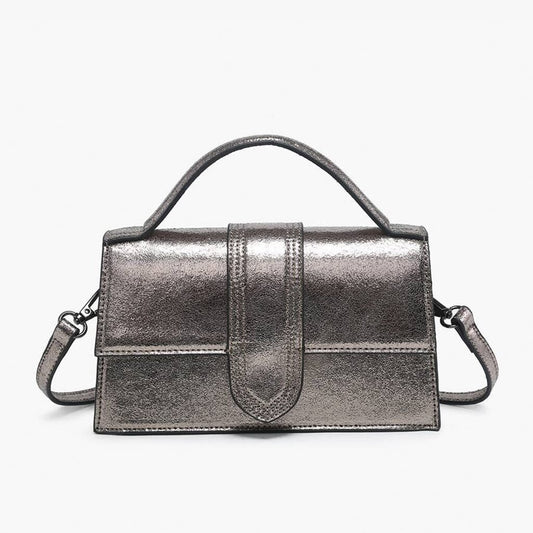 Capri Metallic Satchel