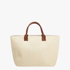Hazel Large Straw Tote