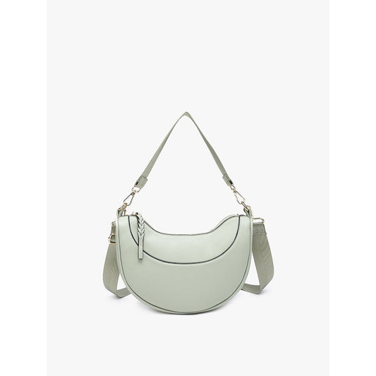 Monica Half-Moon Shoulder Bag