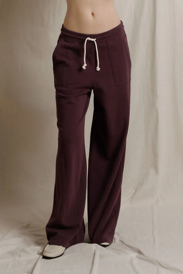 Noa Pocket Pant-Cherry Lacquer