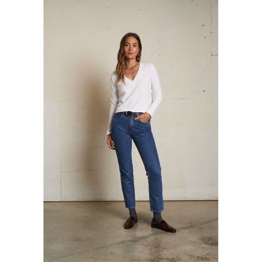 Fiona- Long Sleeve V Neck