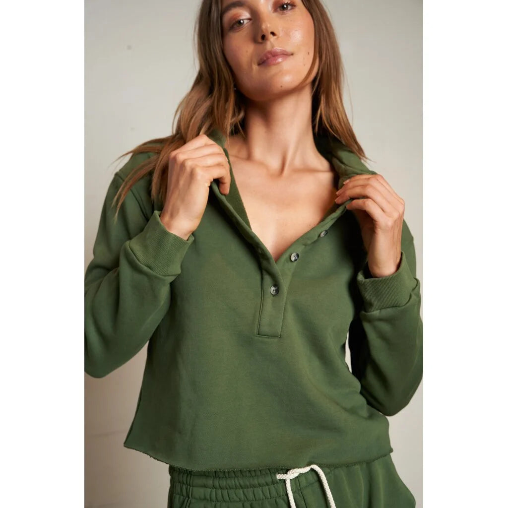 Vinny Fleece 3/4 Sweatshirt