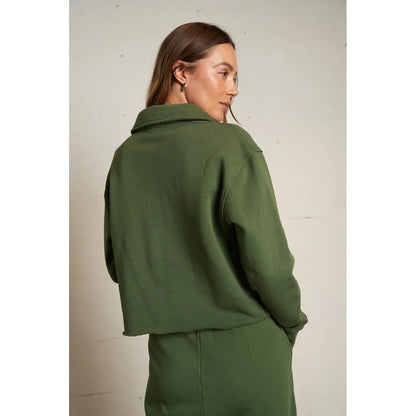 Vinny Fleece 3/4 Sweatshirt