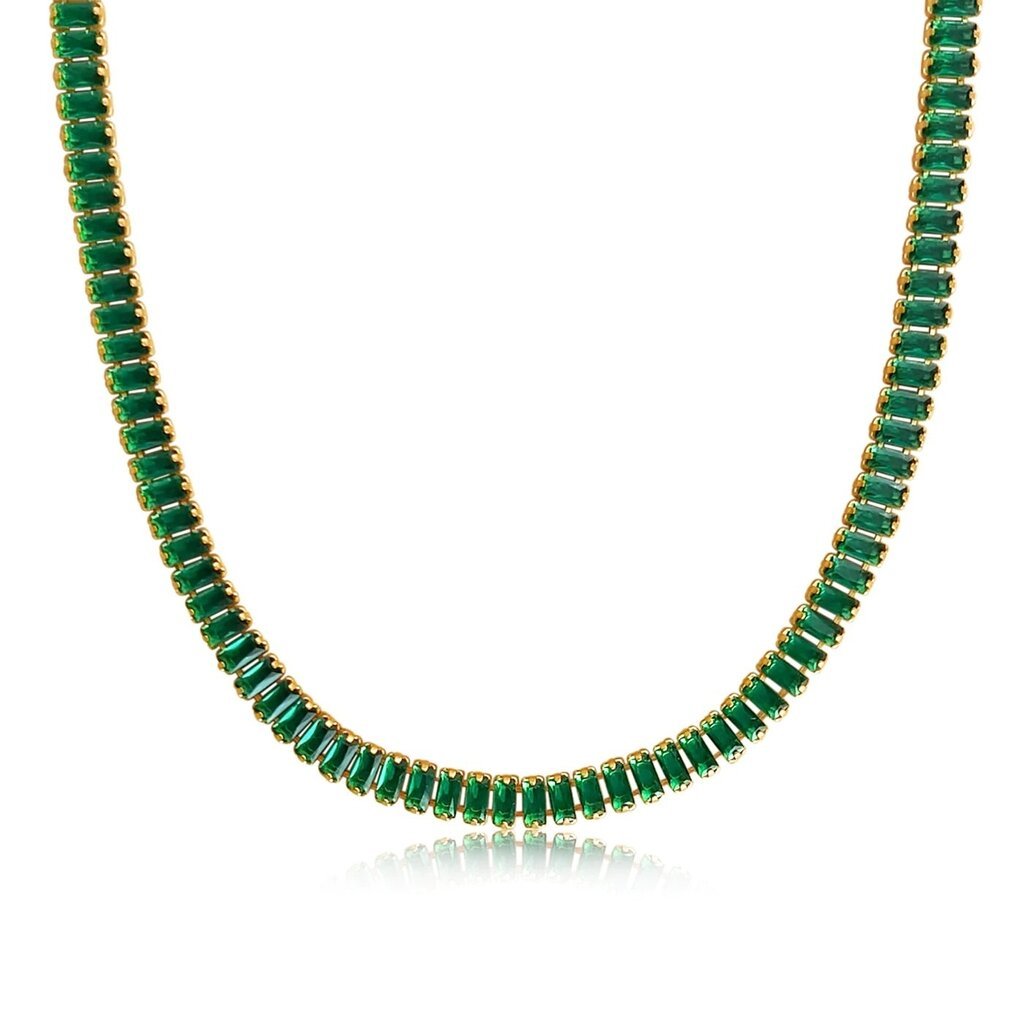 Shayna Baguette Necklace