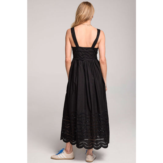 Avelina Midi Dress Black