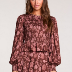 Brielle Top-Aubergine
