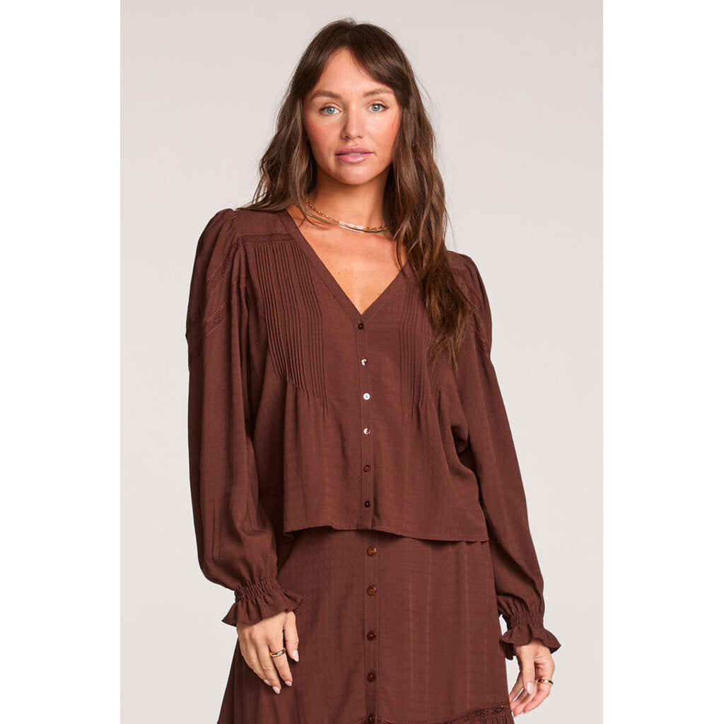 Lyrra Top-Chocolate