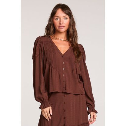 Lyrra Top-Chocolate